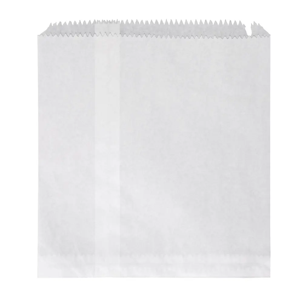4F Flat Paper Bag White