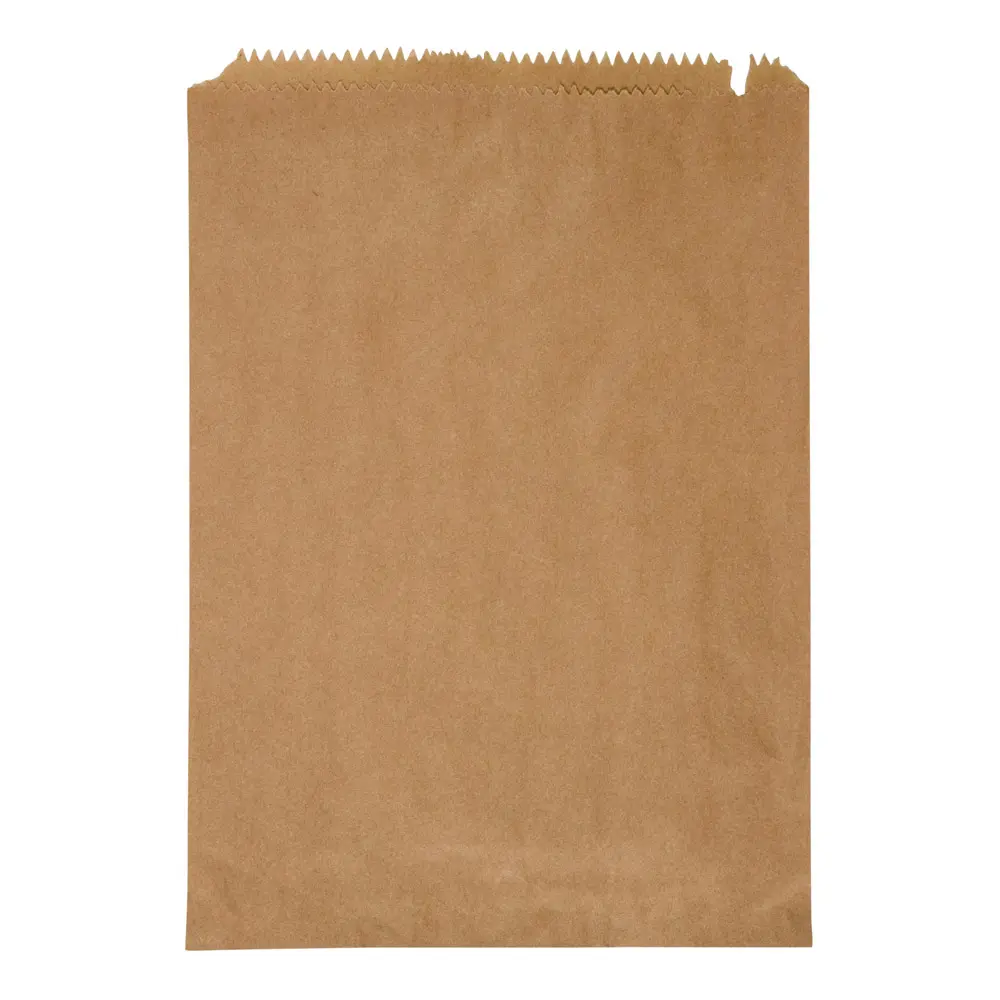 6F Flat Paper Bag Brown