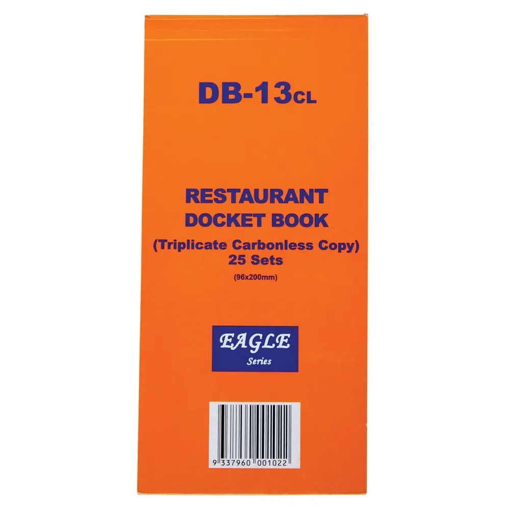 [72-DB13CL] Long Triplicate Docket Book (DB009)