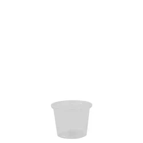 Cup Conex Round Portion White 1 oz