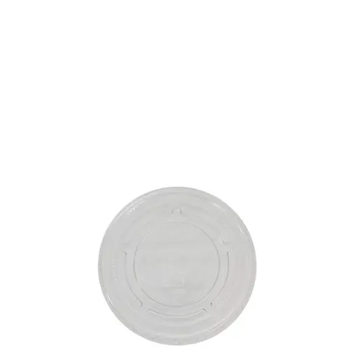 [C-PP0489] Plastic Lid Flat To Suit C-PP0488 Clear 65mm