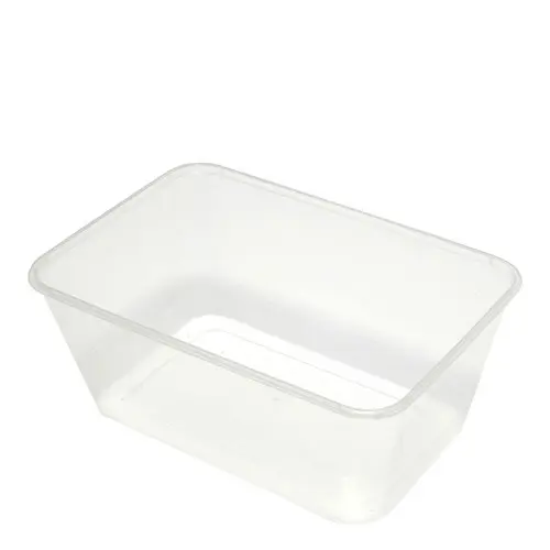 950ml Clear Rectangular Takeaway Container