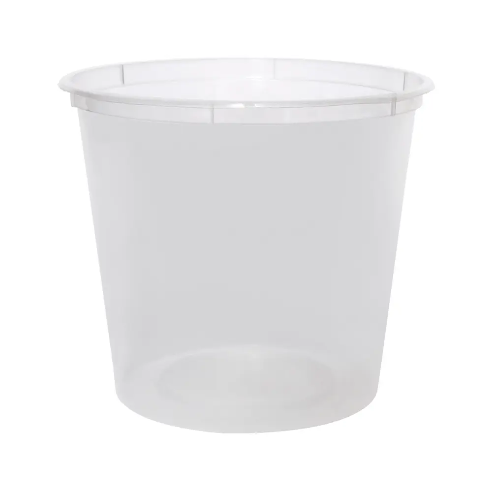 [24-C30] C30 750ml Clear Round Container