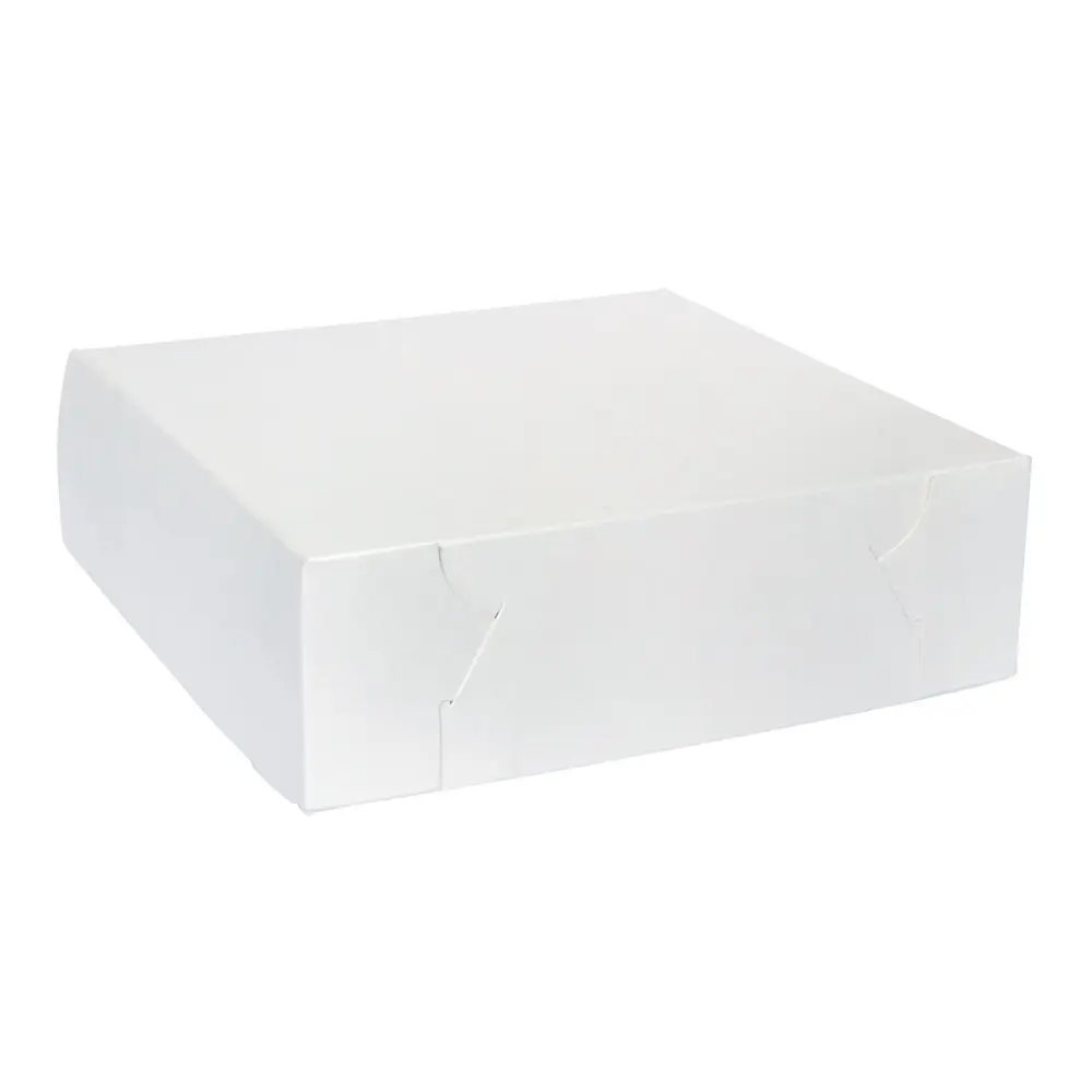 Cake Box White 8x8x2.5in