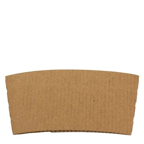 Paper Cup Sleeve Wrap Kraft 12/16 oz