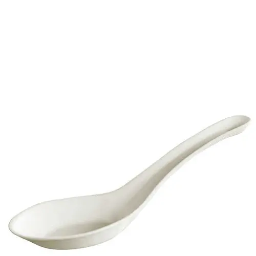 [EC-BC0805] Cutlery Chinese Spoon Natural Fibre
