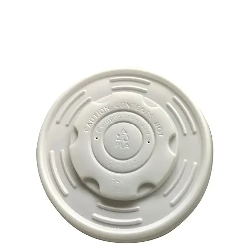 Lid CPLA To Suit Soup Bowl 12/16/24 oz Opaque 119mm