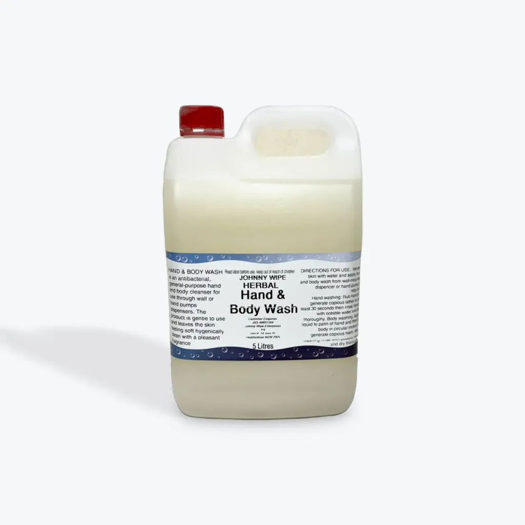 [JWHandBody5L] Johnny Wipe - Hand & Body Wash 5L