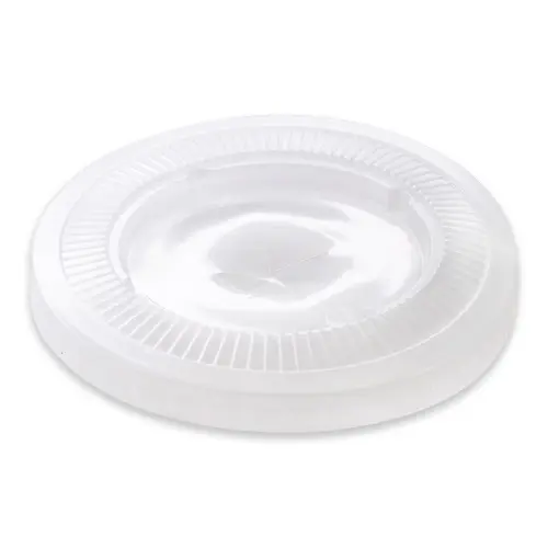 [PLFLL] Large Plastic Flat Lid Clear