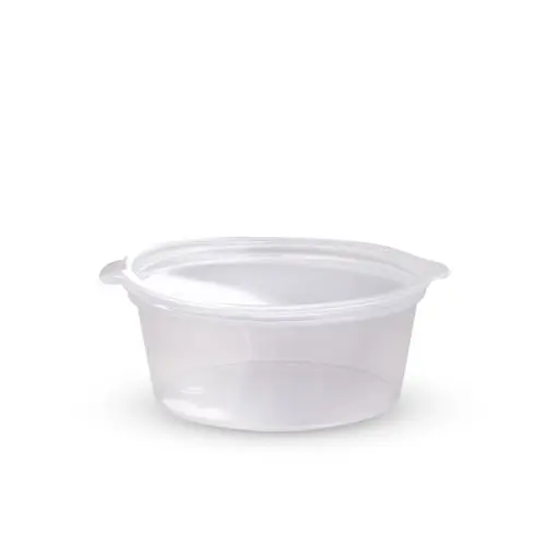 [SC035] 35ml PP Sauce Cup With Hinged Lid