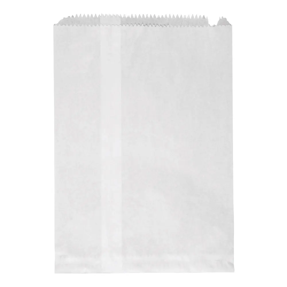 6F Flat Paper Bag White