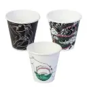 8oz Super Paper Coffee Cup Single Wall Ink Series