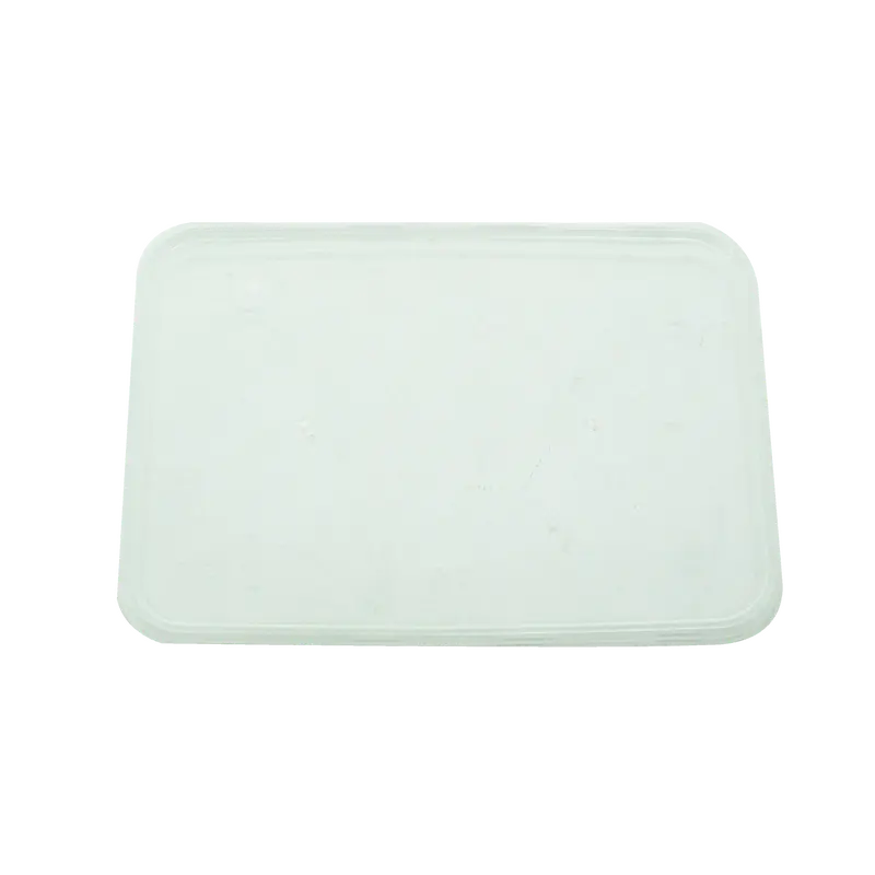 Clear Rectangular Takeaway Container Lid