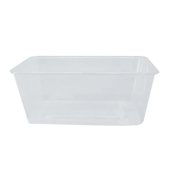 1000ml Clear Freezer Rectangular Takeaway Container