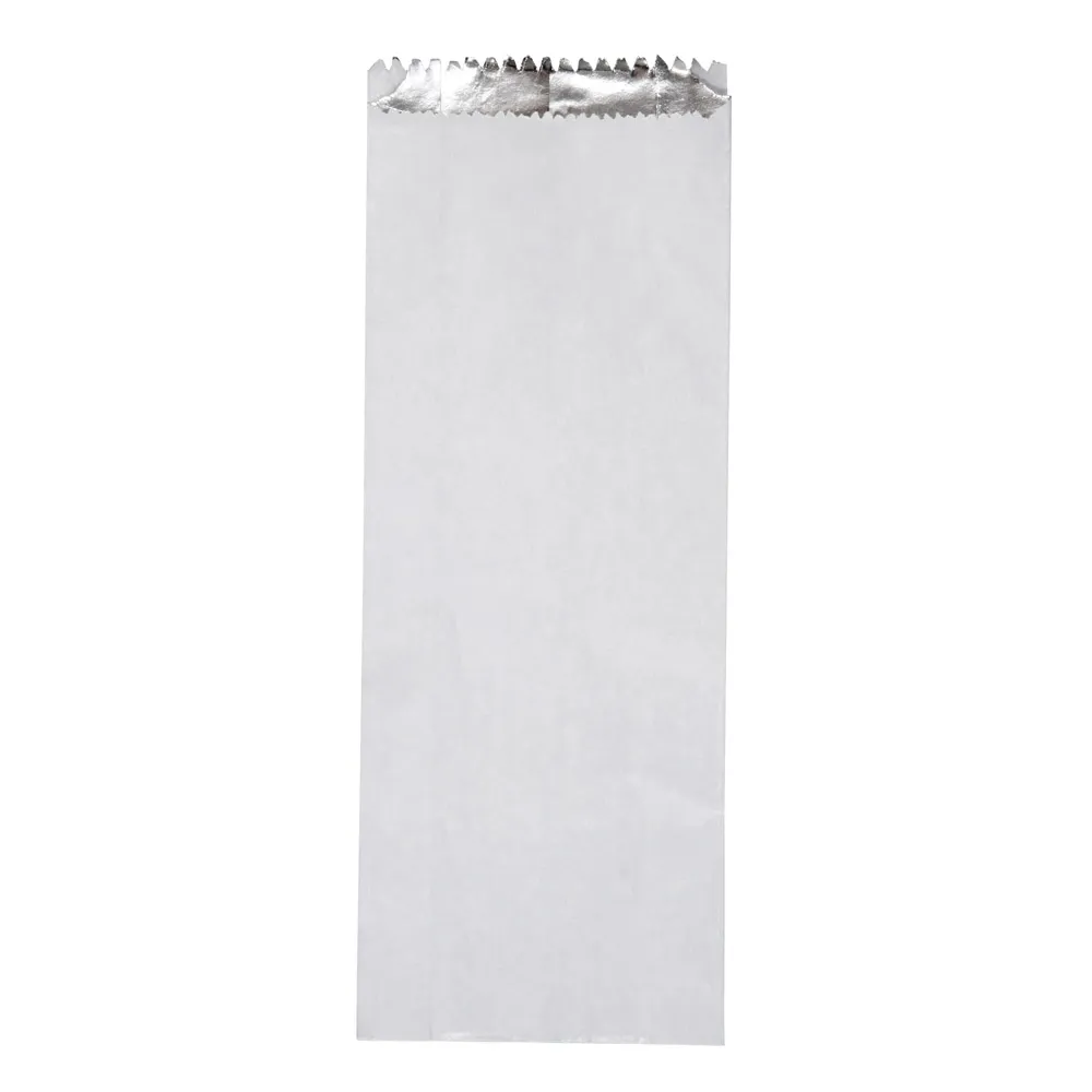 White Foil Lined Paper Kebab Bag