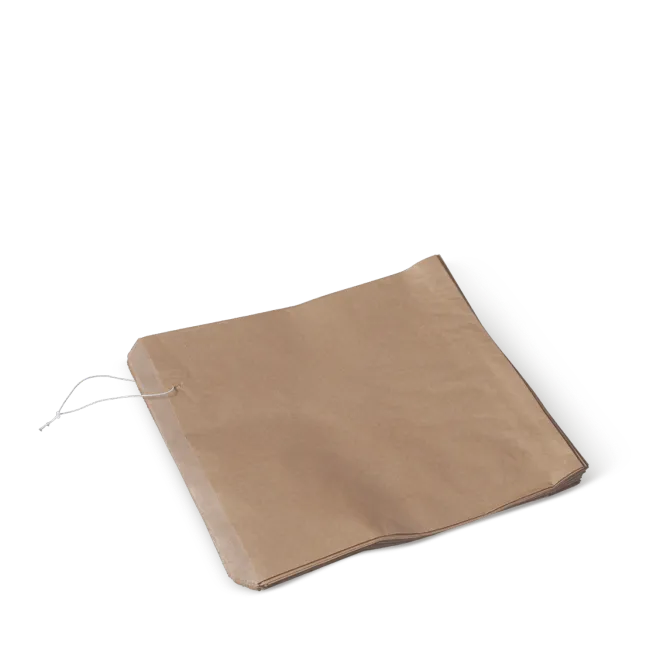 2W Wide Paper Bag Brown