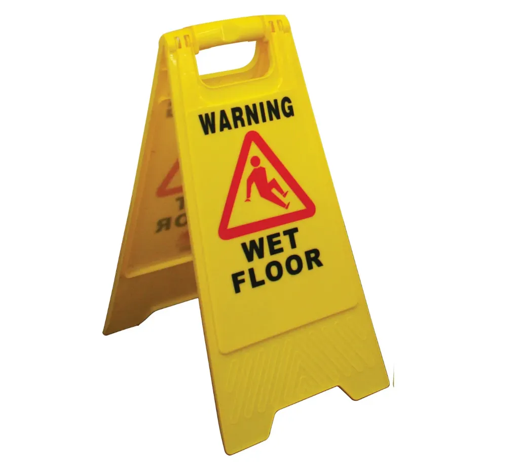 [19030] Edco Contractor A-Frame (Wet Floor)