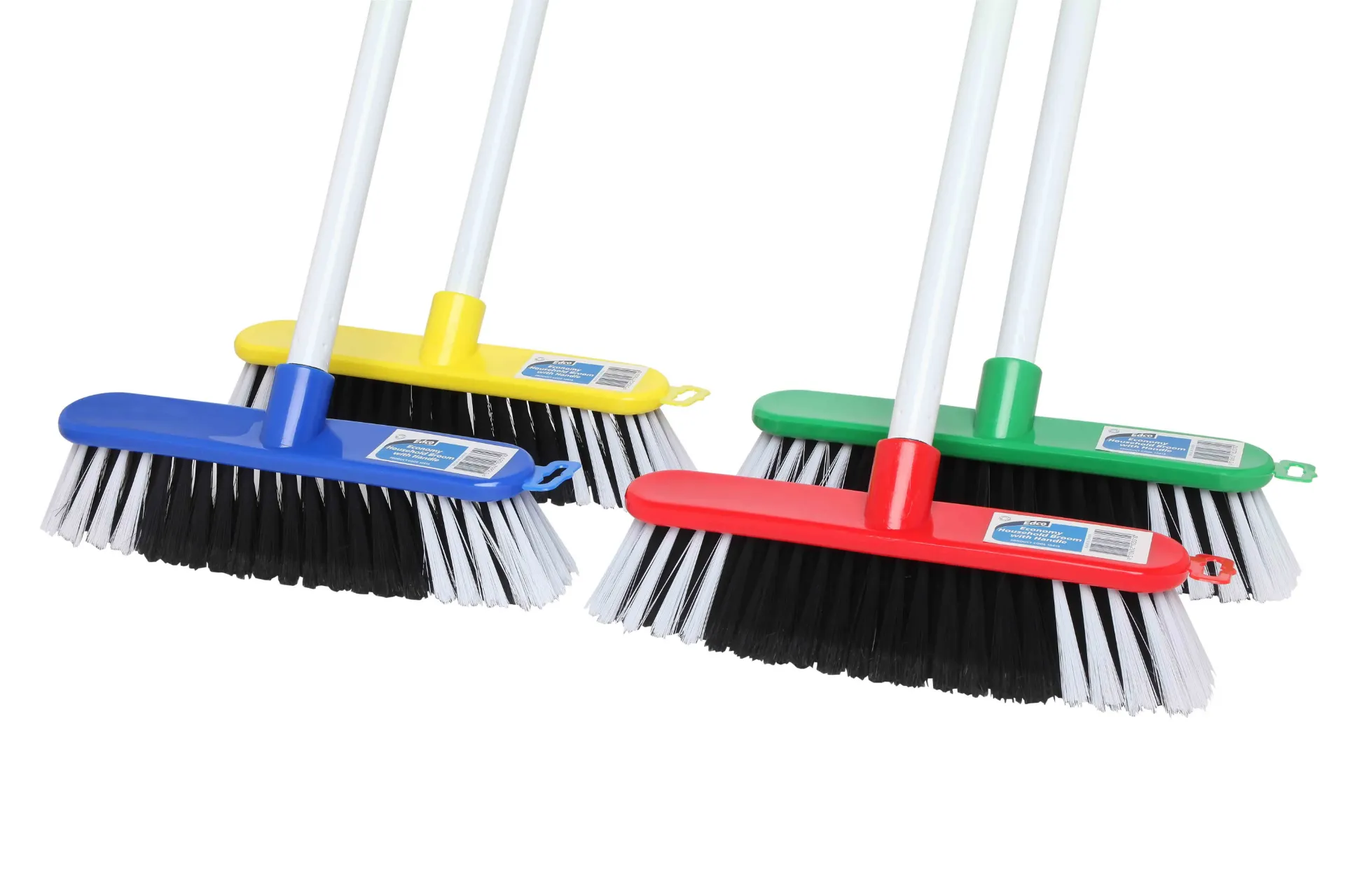 [10419] Edco Economy Household Broom w/ Handle