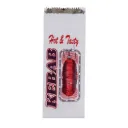 Printed Foil Lined Paper Kebab Bag