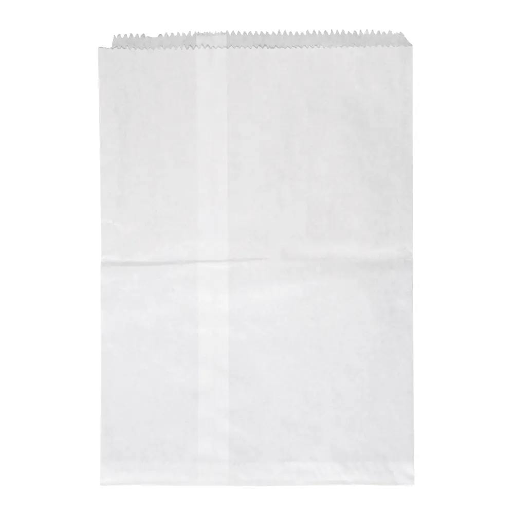 10F Flat Bag White