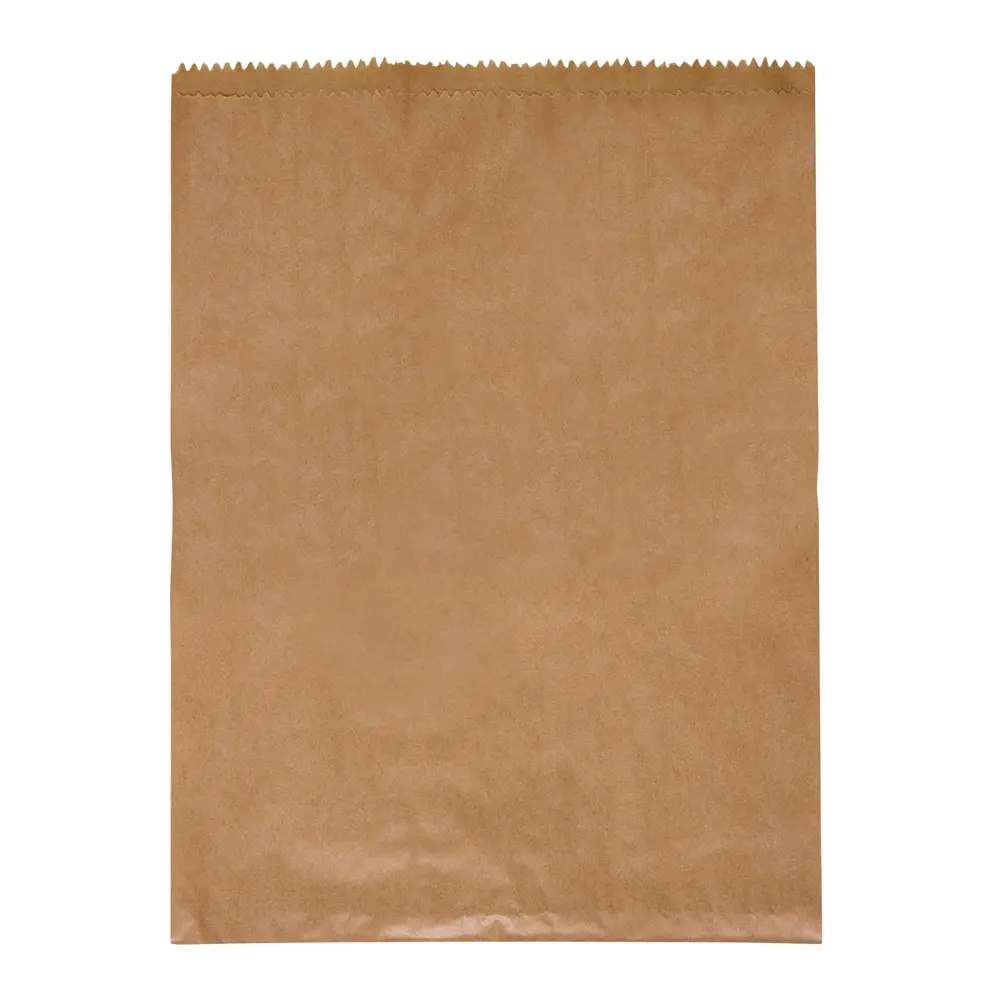 12F Flat Paper Bag Brown