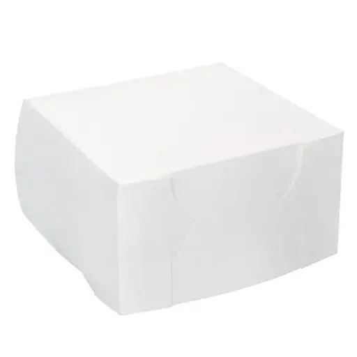 [39-0774] 7x7x4in Cake Box