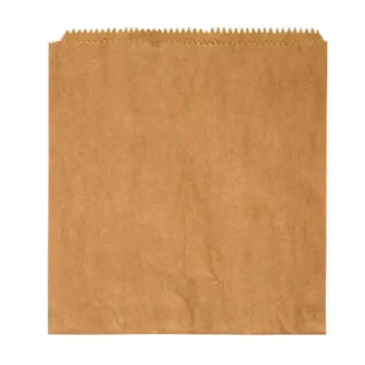 [100228] 4F Flat Brown Bags