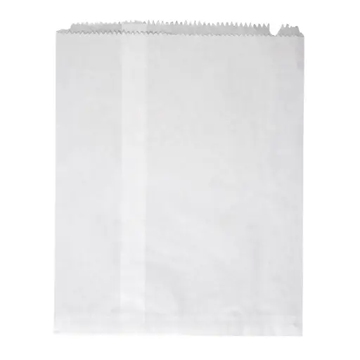 [100370] 8F Flat Bag White