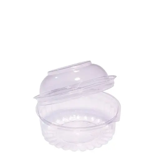[C-4012DL] Show Bowl Dome Hinged Lid Clear 12oz / 341ml