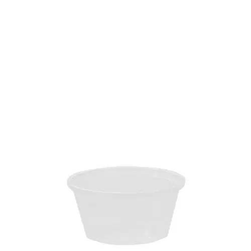[C-PP0488] Cup Conex Round Portion Clear 2oz