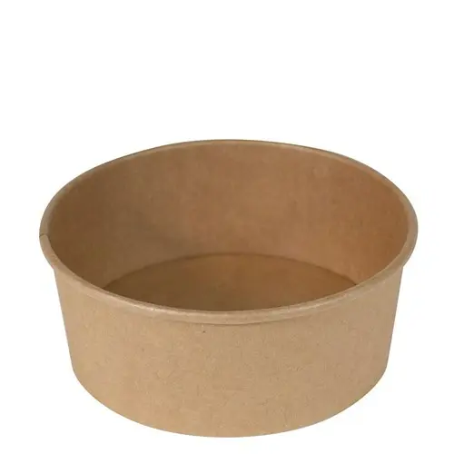 [C-SBK24] 24oz Salad Bowl PE Lined Kraft