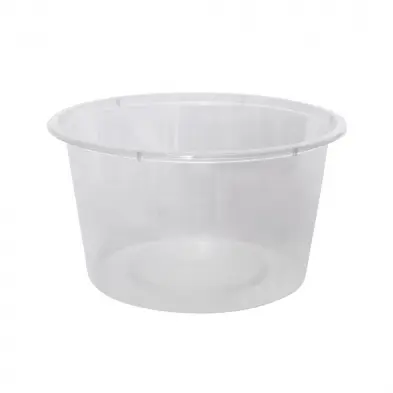 [24-C16] C16 440ml Clear Round Container