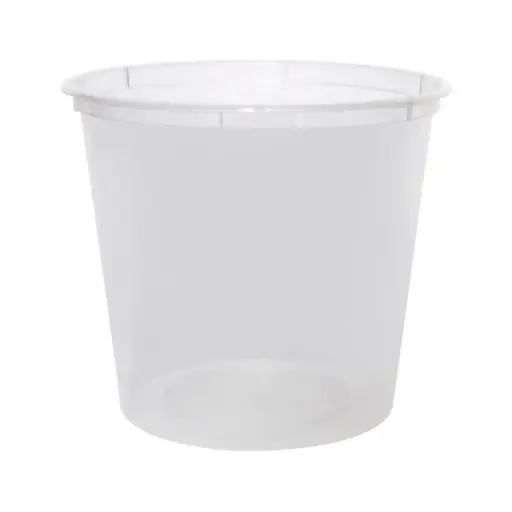 [24-C30] C30 750ml Clear Round Container