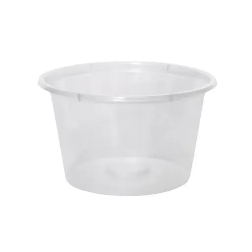 [24-C04] C4 120ml Clear Round Container