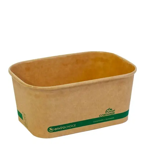 [EC-PLC1000N] Container Rectangular Paperboard 1000ml