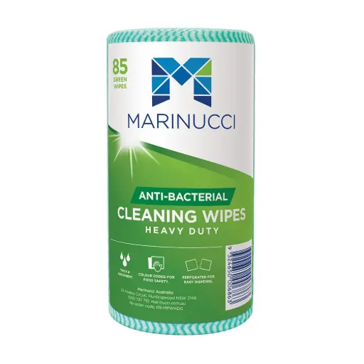 [09-MPWHDG] Green Heavy Duty Anti-Bacterial Cleaning Wipe