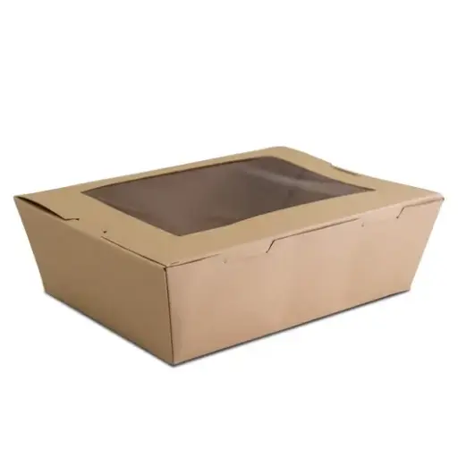 [KSCPLWL] Large Bamboo Salad Rectangular Containers