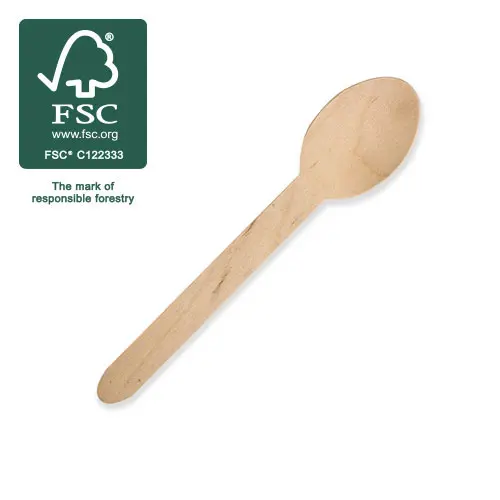 [WCSPN-U] Wooden Cutlery Uncoated - Spoon