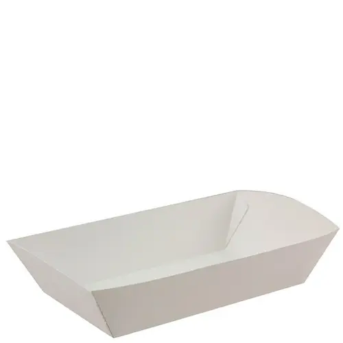 [C-SB0231] Food Tray White Large