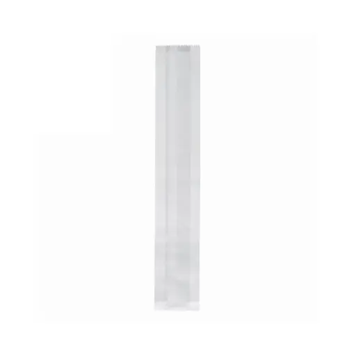 [03-FSBW1] Single White Paper French Stick Bag